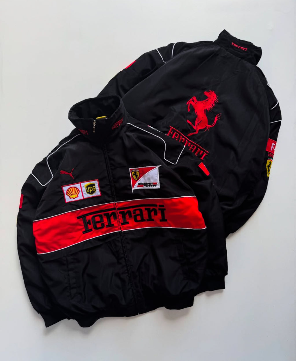 Ferrari F1 Racing Black Jacket