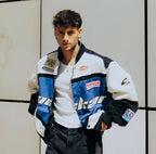 Black Air Blue Racing Jacket