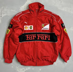 Ferrari F1 Red Racer Jacket