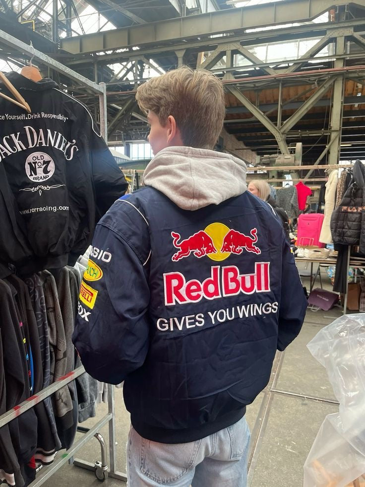 RED BULL Embroidered RACER JACKET