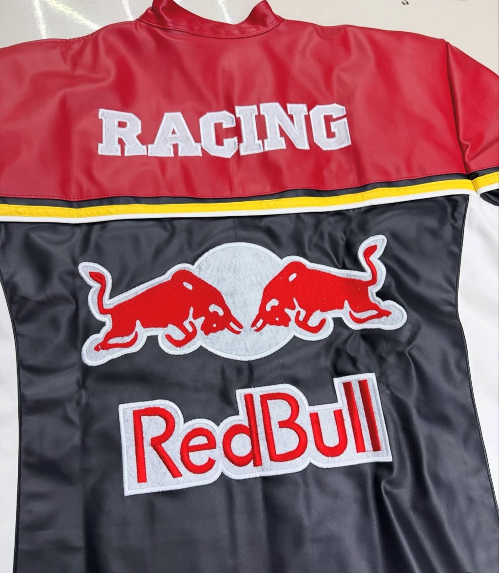 REDBULL LEATHER JACKET