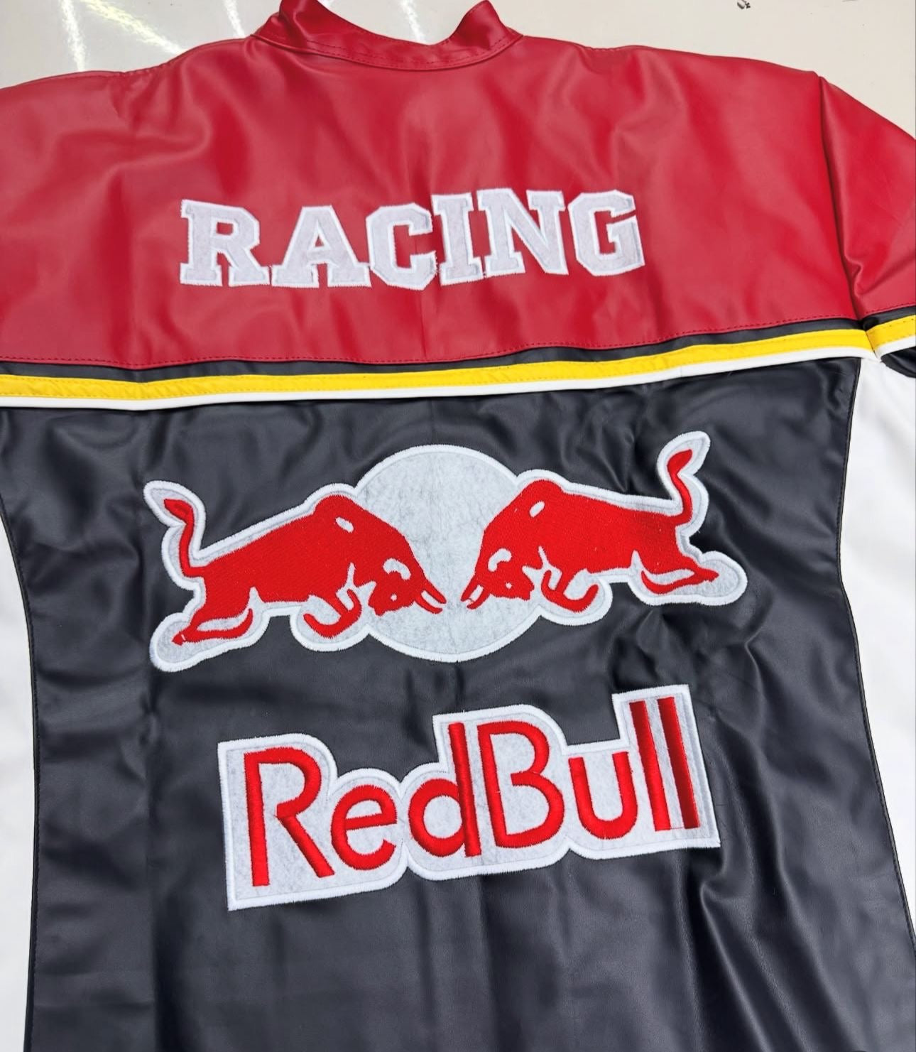 REDBULL LEATHER JACKET