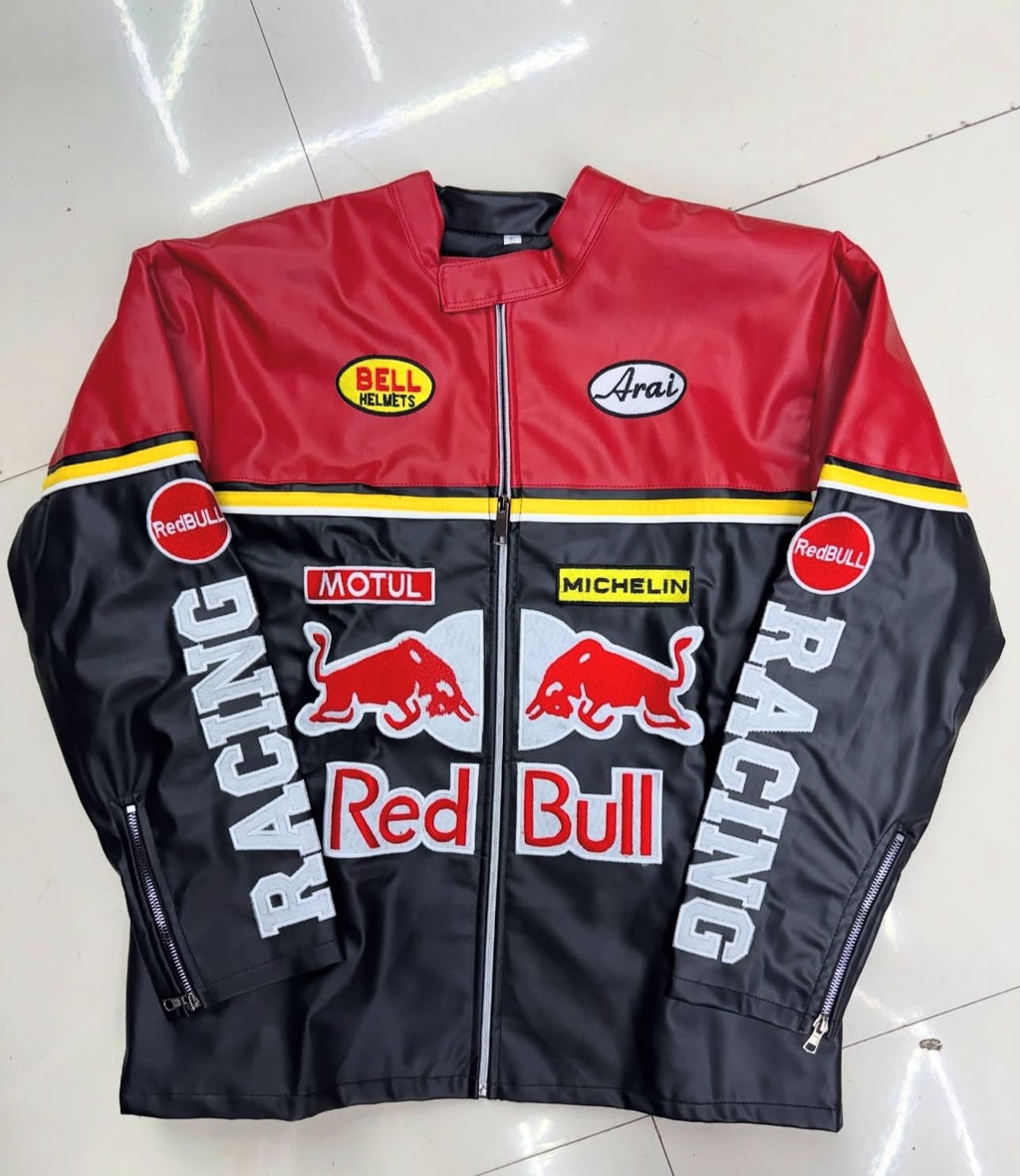REDBULL LEATHER JACKET