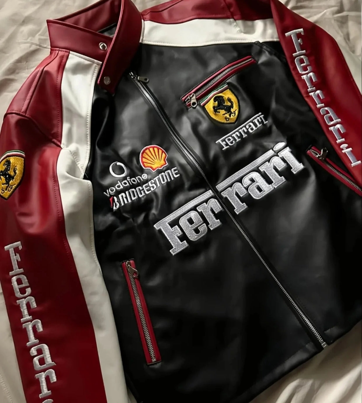 Bridgestone Ferrari Leather Jacket⭐⭐⭐⭐(4.5/5)