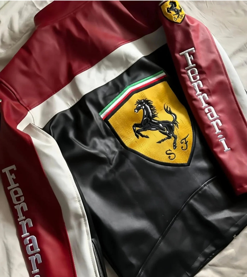 Bridgestone Ferrari Leather Jacket⭐⭐⭐⭐(4.5/5)
