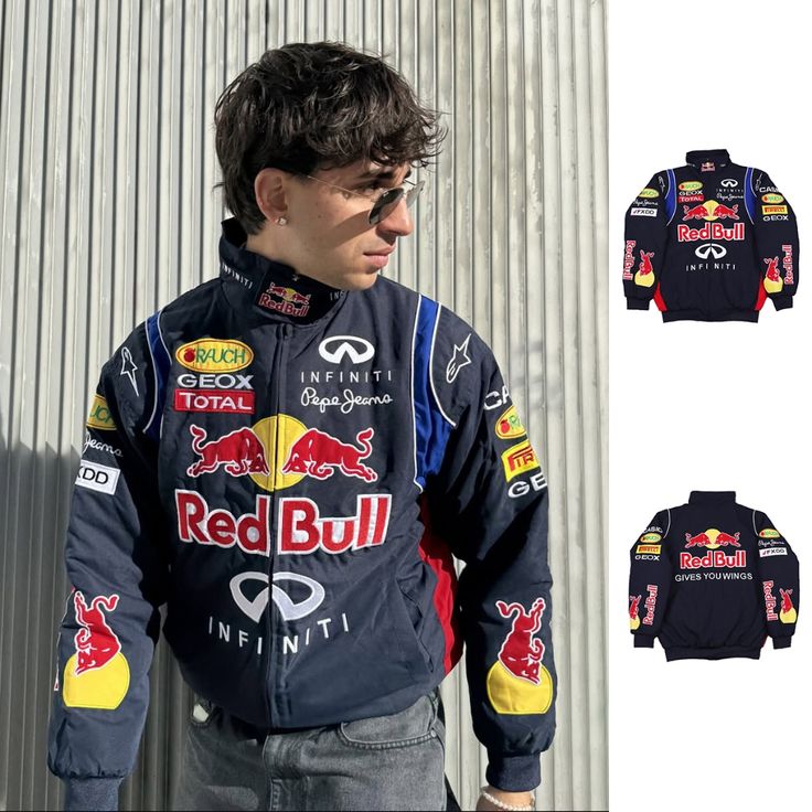 Embroidery Redbull Racing Jacket ⭐⭐⭐⭐ (4.5/5)